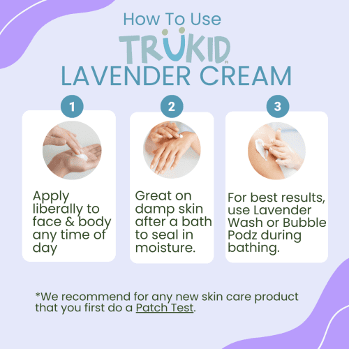 10046 TruKid Lavender Cream tube infographic 3