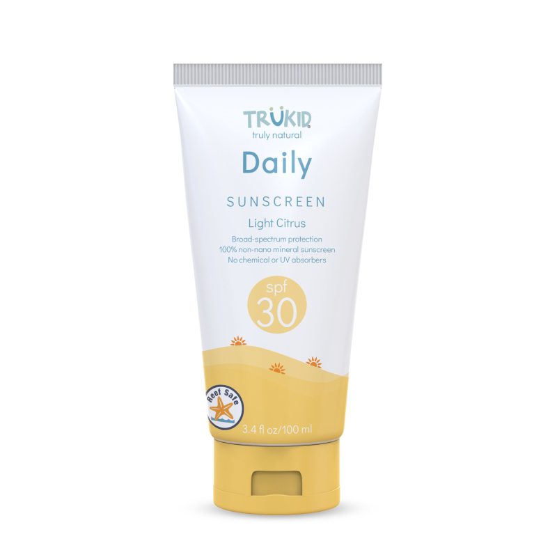 10302 TruKid Sunny Days Daily SPF30 Sunscreen 3.4oz 20221018 NEW front