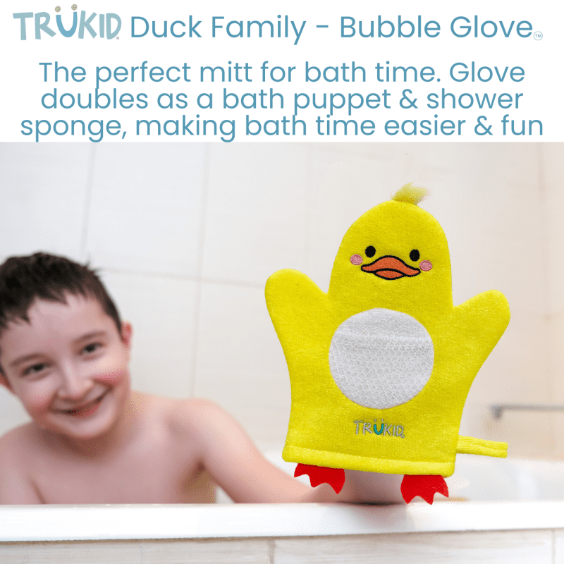 10500 TruKid Bubble Glove Family Pack 5 creative bath puppet