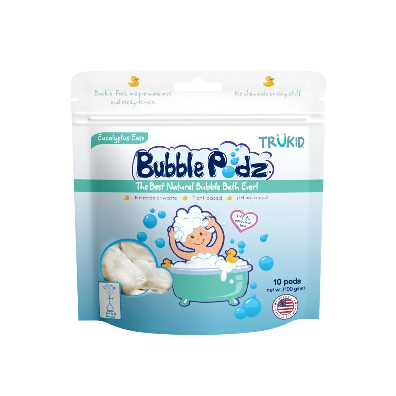 10900 TruKid Eucalyptus Ease Bubble Podz 10ct front