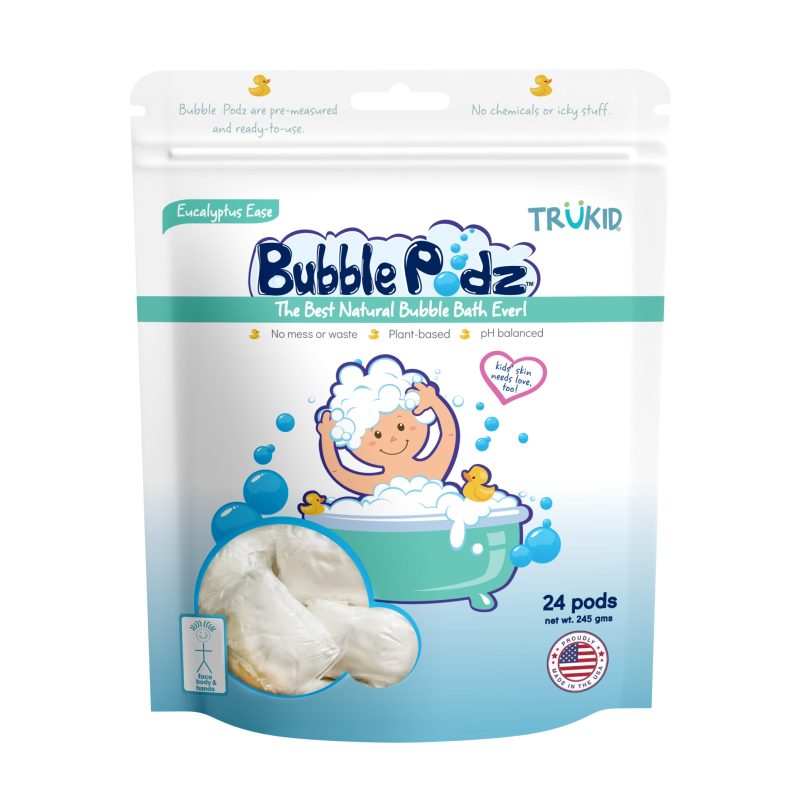 10901 TruKid Eucalyptus Ease Bubble Podz 24ct front