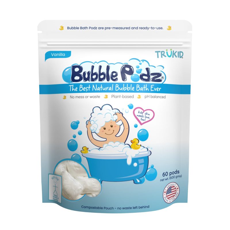 10911 TruKid Vanilla Bubble Podz 60ct front