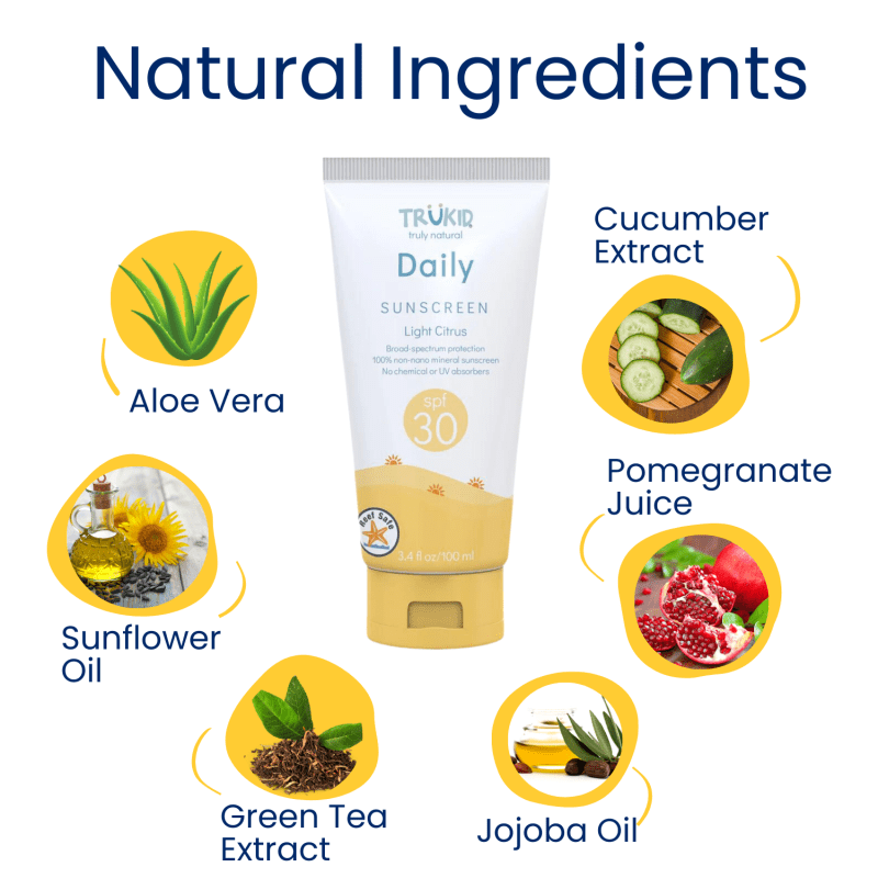 trukid universal sunscreen 5 ingredients daily