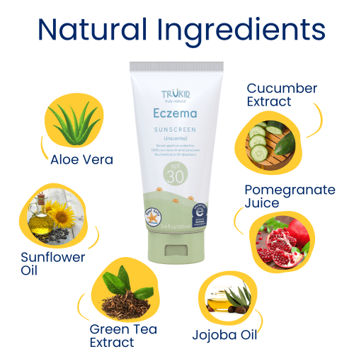 trukid universal sunscreen 5 ingredients eczema