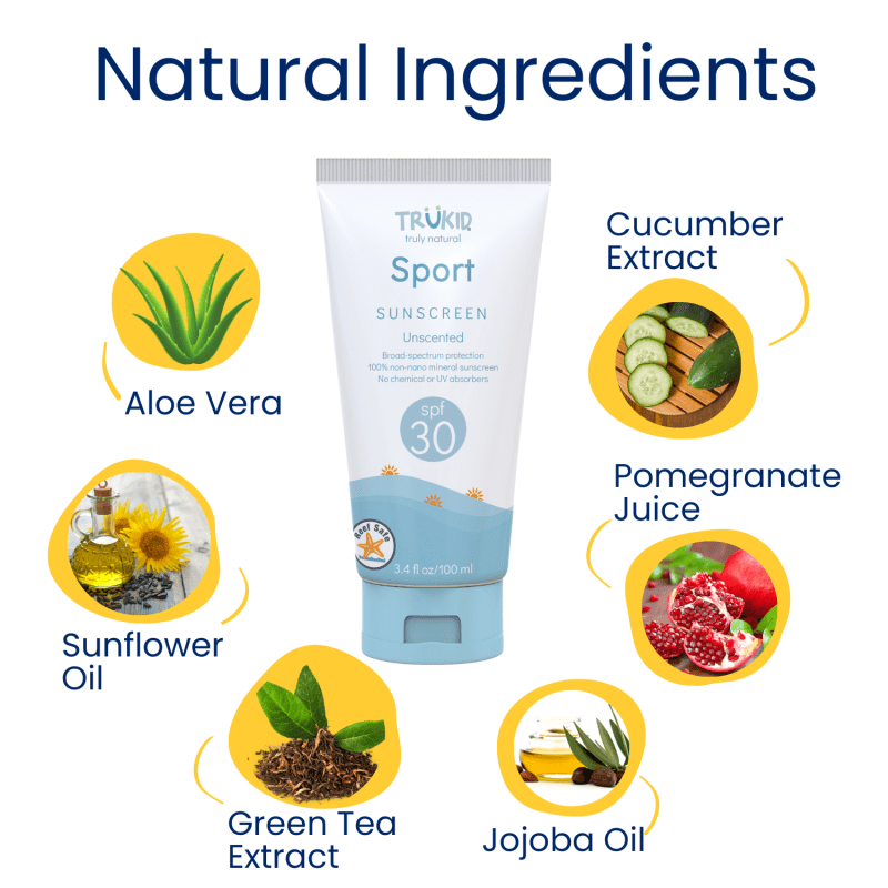 trukid universal sunscreen 5 ingredients sport